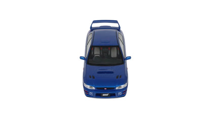 Otto Mobile 1/18 1999 Subaru Impreza WRX Type R STi Ver. V Limited Sonic Blue - OT1249