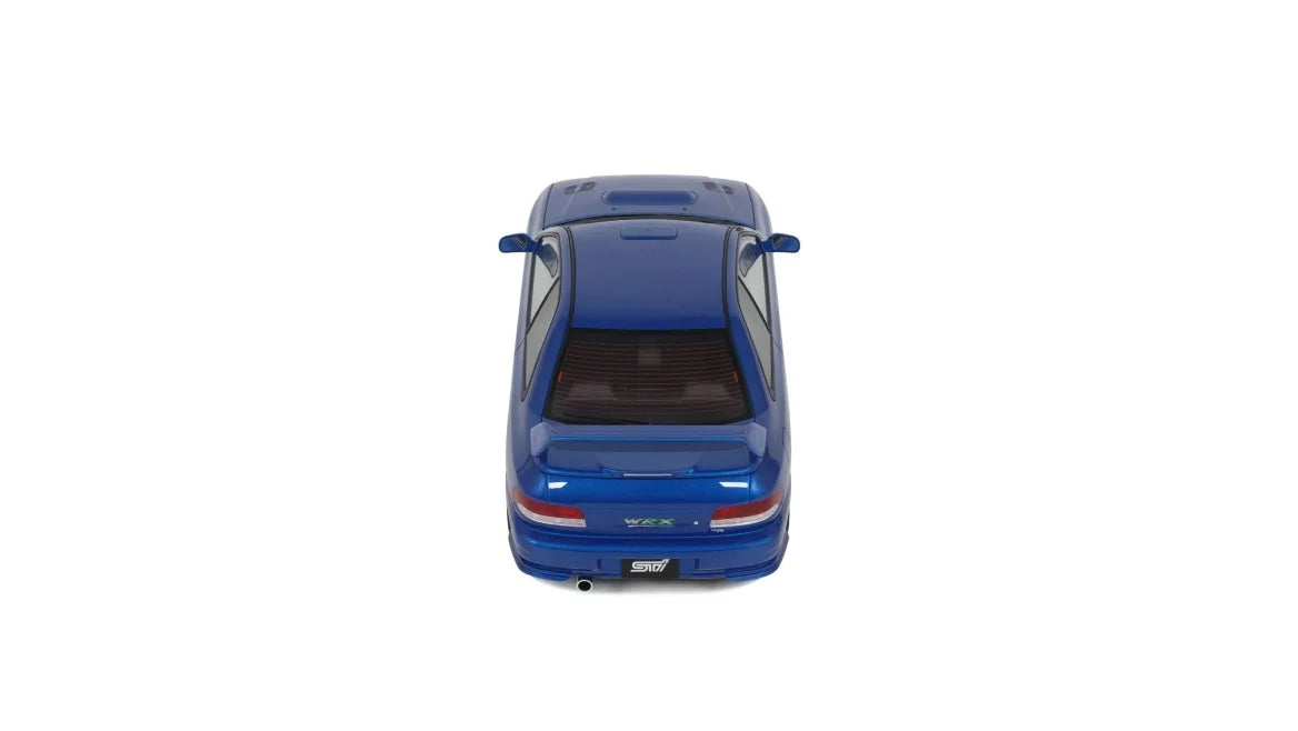 Otto Mobile 1/18 1999 Subaru Impreza WRX Type R STi Ver. V Limited Sonic Blue - OT1249