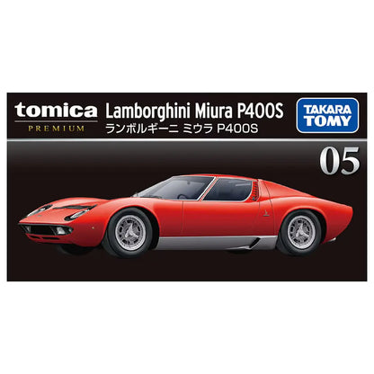 Tomica Premium 1/61 #05 Lamborghini Miura P400S Red - 09288