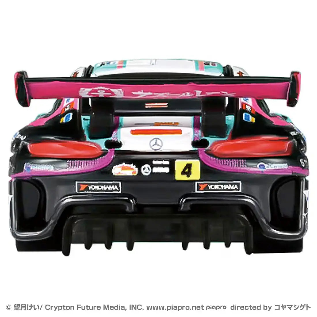 Tomica Premium 1/64 Racing Good Smile Hatsune Miku Mercedes-AMG 2025 Ver. White & Pink - 09704