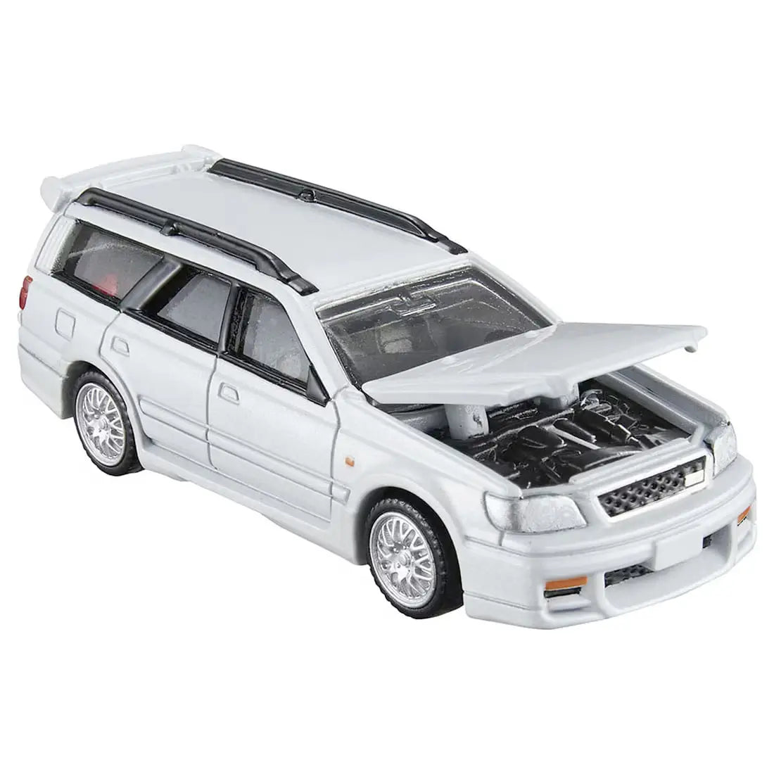 Tomica Premium 1/63 Nissan Stagea #50 White - 09869