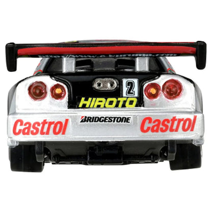 Tomica Premium 1/64 Racing Castrol NISMO GT-R Silver