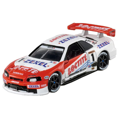 Tomica Premium 1/64 Racing Loctite NISMO GT-R Zexel White & Red
