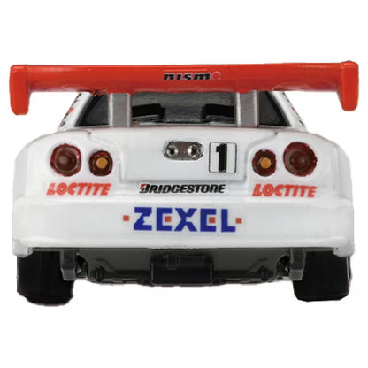 Tomica Premium 1/64 Racing Loctite NISMO GT-R Zexel White & Red