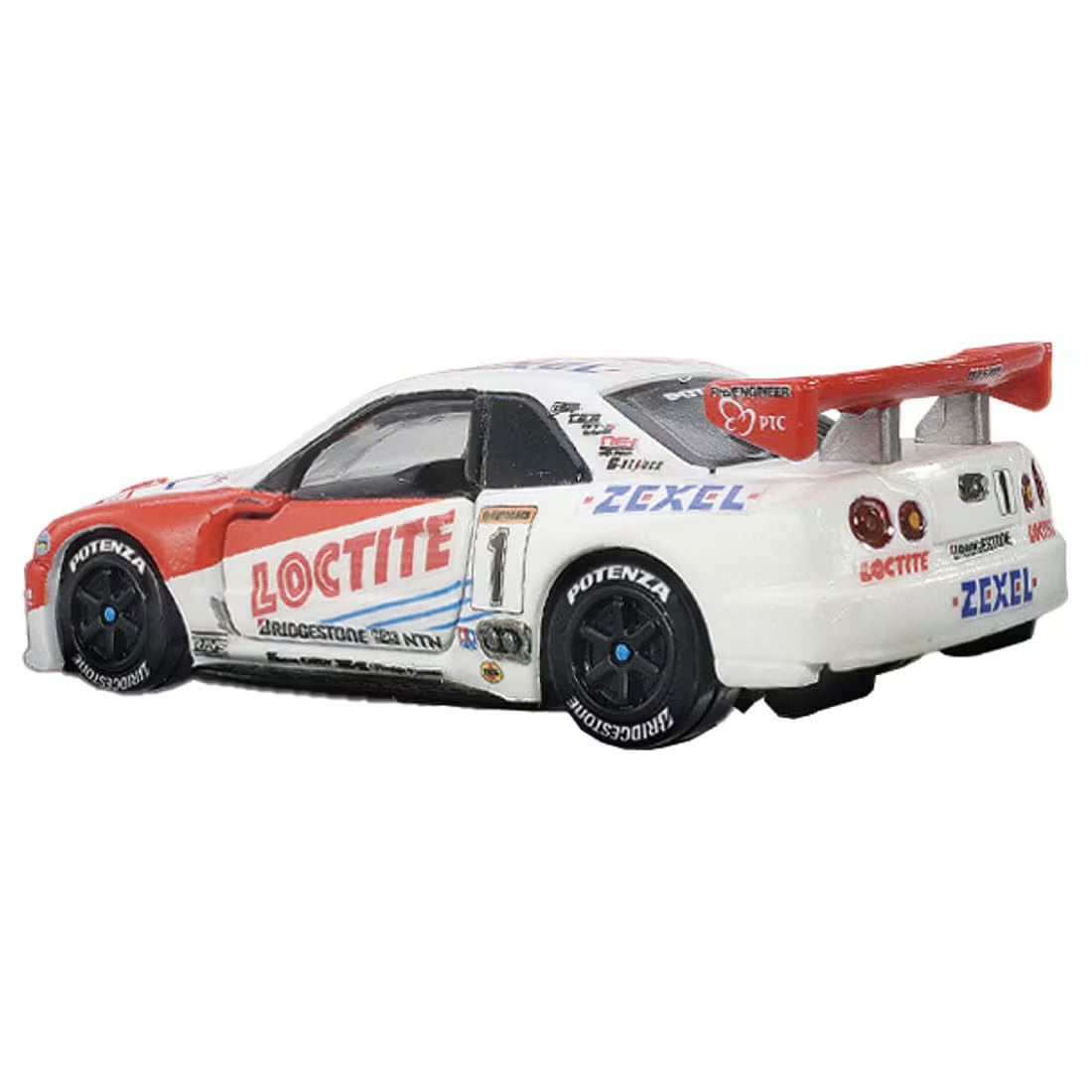 Tomica Premium 1/64 Racing Loctite NISMO GT-R Zexel White & Red