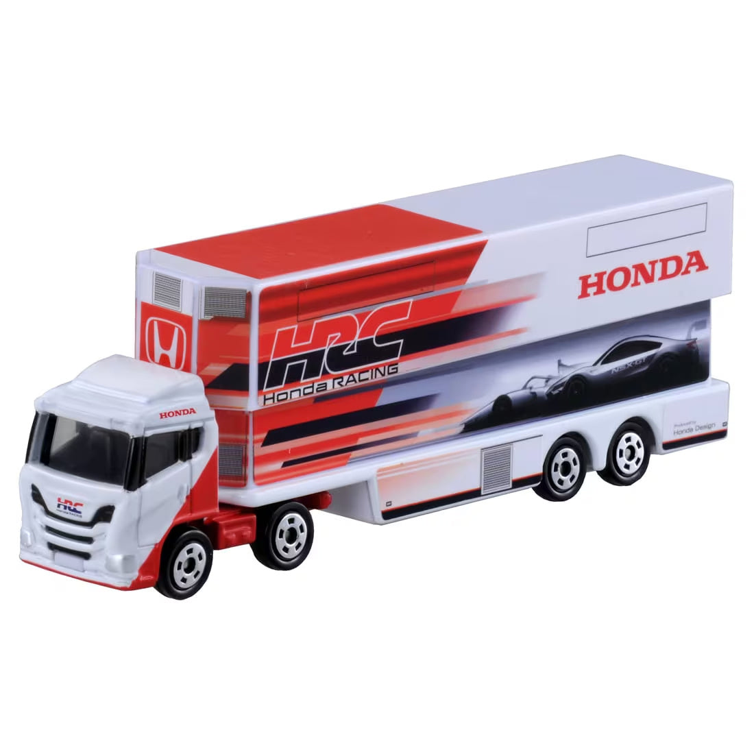 Tomica 1/64 #149 Honda HRC Motor Home White & Red - 22803