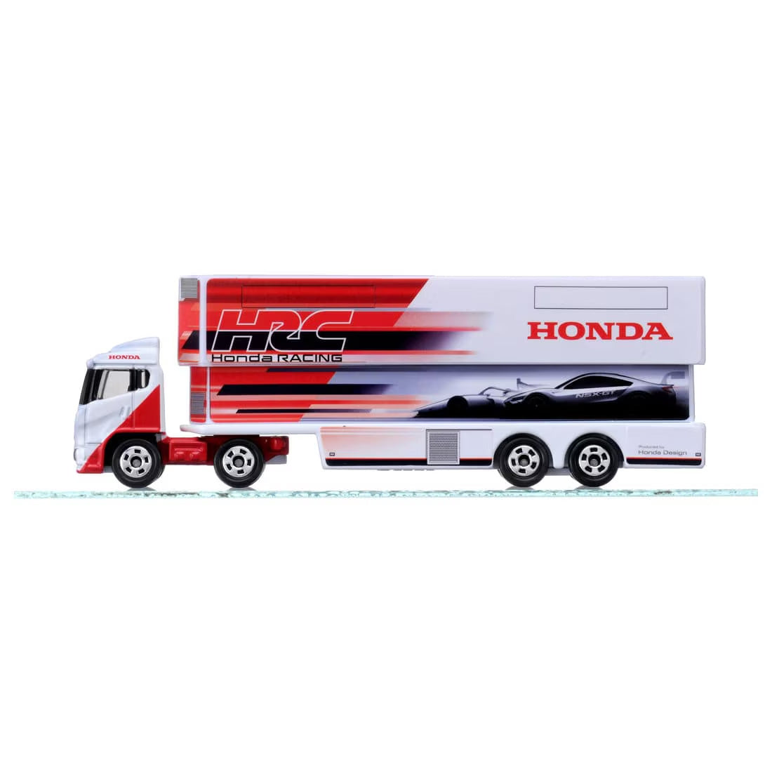 Tomica 1/64 #149 Honda HRC Motor Home White & Red - 22803