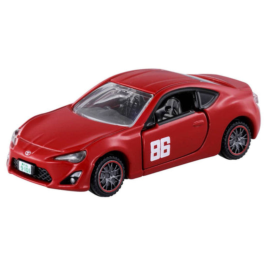 Tomica Premium unlimited  1/64 04 MF Ghost Toyota 86 GT (Natsuko Katagiri) Red - Damaged Box