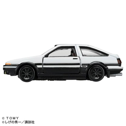 Tomica Premium unlimited  1/64 01 Initial D AE86 Toyota Trueno (Takumi Fujiwara) White