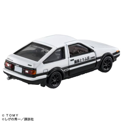 Tomica Premium unlimited  1/64 01 Initial D AE86 Toyota Trueno (Takumi Fujiwara) White