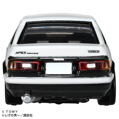 Tomica Premium unlimited  1/64 01 Initial D AE86 Toyota Trueno (Takumi Fujiwara) White