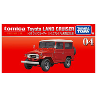 Tomica Premium 1/60 n04 Toyota Land Cruiser (Tomica Premium Release Commemoration Specification)Red