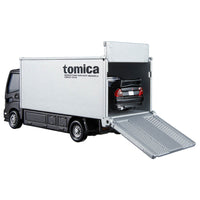 Tomica Premium 1/64 Transporter Mitsubishi Lancer Evolution VI GSR Black & White