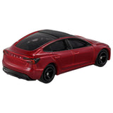 Tomica 1/63 No.98 Tesla Model 3 (first edition special edition) Red