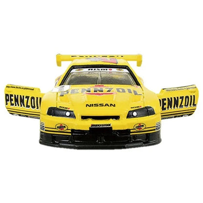 Tomica Premium 1/64 Racing Pennzoil Nismo Nissan GT-R Yellow