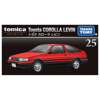 Tomica Premium 1/60 25 Toyota Corolla Levin Red