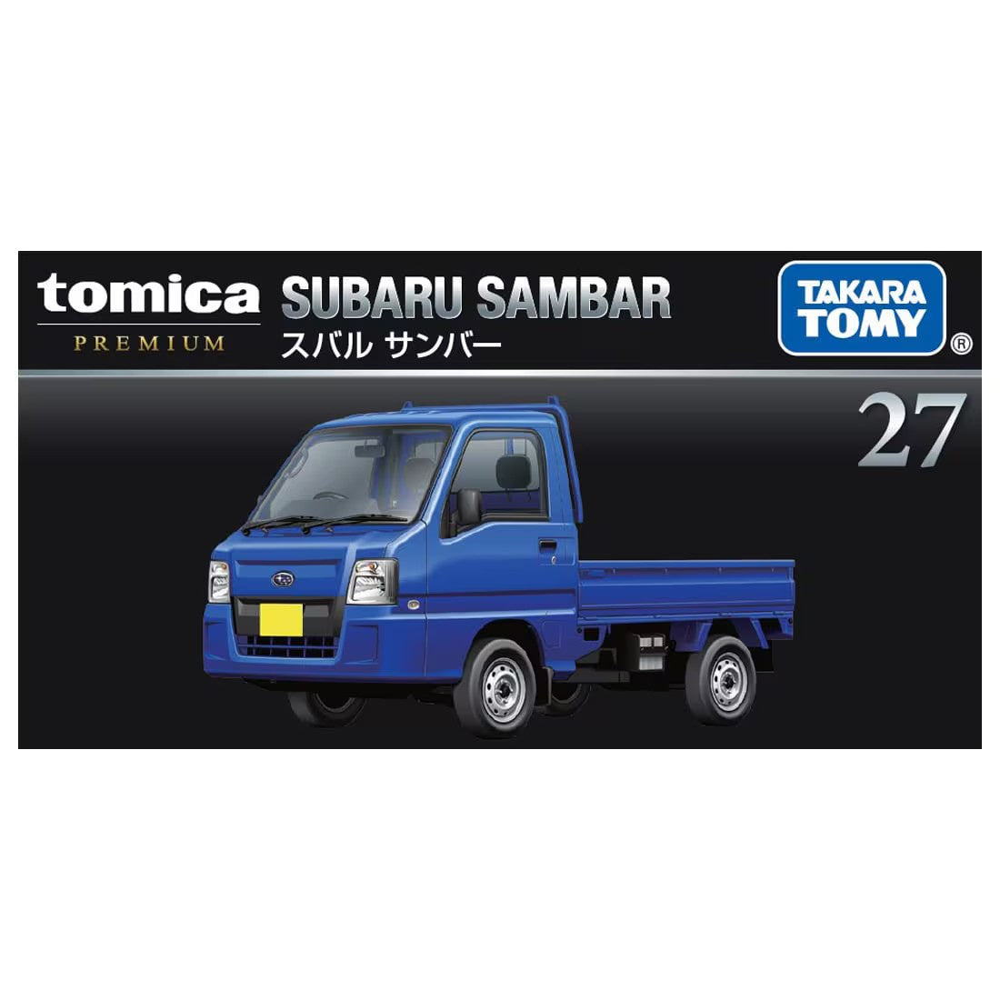 Tomica Premium 1/55 n27 Subaru Sambar Blue