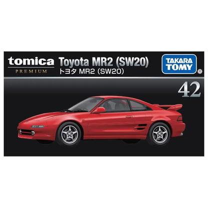 Tomica Premium 1/60 n42 Toyota MR2 (SW20) Red - 95572