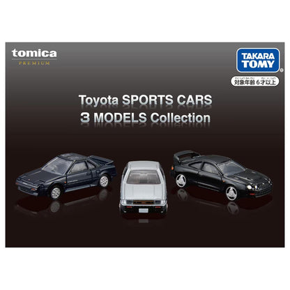 Tomica Premium Toyota SPORTS CARS 3 MODELS Collection