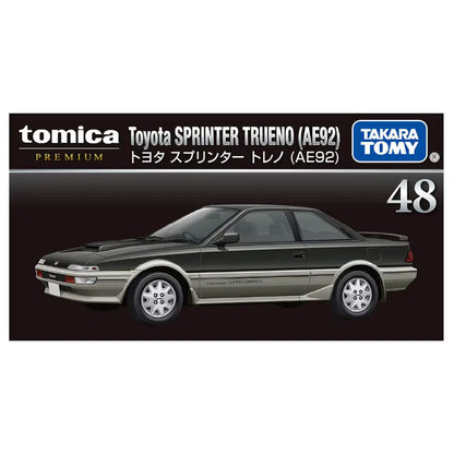 Tomica Premium 1/60 Toyota Sprinter Trueno (AE92) #48 Black - 99537