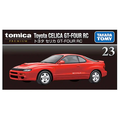 Tomica Premium 1/60 #23 Toyota Celica GT-Four RC Red - 99725 - Damaged Box