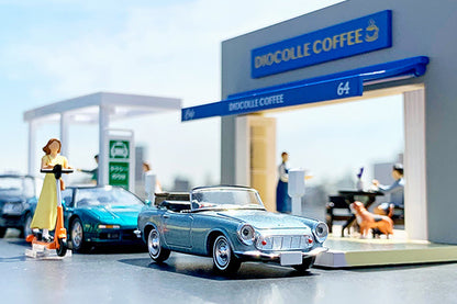 Tomica Limited Vintage Neo 1/64 Diorama Collection 64 #Car Snap 21a Sidewalk Cafe