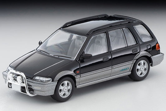 Tomica Limited Vintage Neo 1/64LV-N293a Honda Civic Shuttle Beagle (Black / Gray) 94
