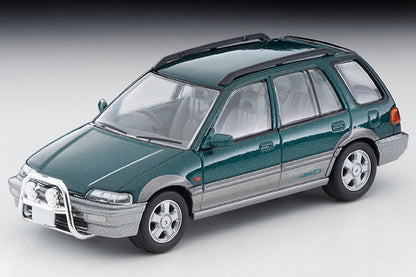 1/64 Tomica Limited Vintage Neo LV-N293b Honda Civic Shuttle Beagle (Green/Gray) 1994