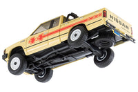 Tomica Limited Vintage Neo 1/64 LV-N321a LV-N321a Nissan Truck 4X4 King Cab (Yellow) North American Specification