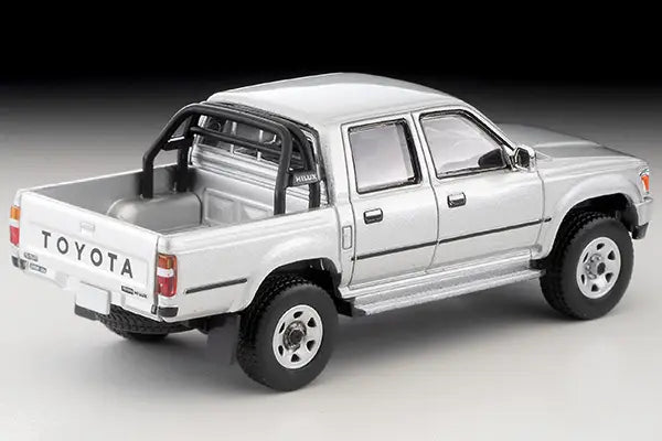 Tomica Limited Vintage Neo 1/64 LV-N256c Toyota Hilux 4WD Pick Up Double Cab SSR 1991 Silver