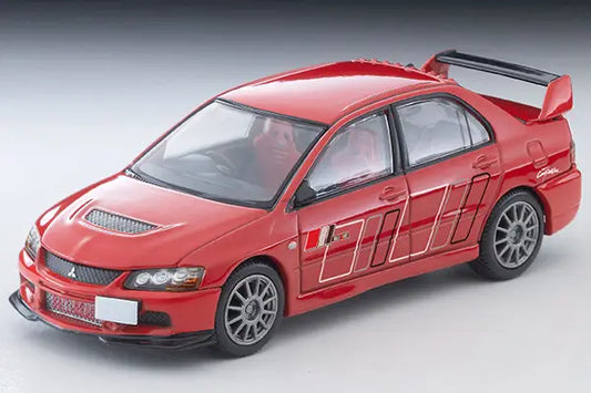 Tomica Limited Vintage Neo 1/64 LV-N349c Mitsubishi Lancer Evolution IX MR 2006 Red - Damaged Box