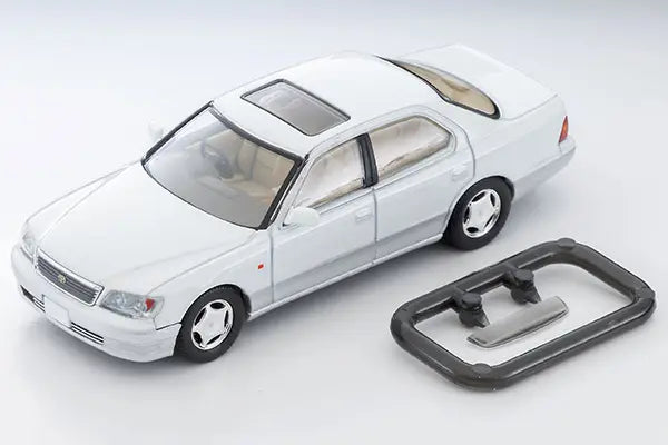 Tomica Limited Vintage Neo 1/64 LV-N356a Toyota Celsior 1997 White Pearl & Silver