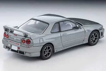 Tomica Limited Vintage Neo 1/64 LV-N353a Nissan Skyline 2Door Sports Coupe 25GT Turbo 2000 w/ Optional Parts Silver