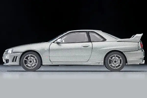 Tomica Limited Vintage Neo 1/64 LV-N353a Nissan Skyline 2Door Sports Coupe 25GT Turbo 2000 w/ Optional Parts Silver