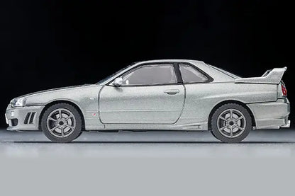 Tomica Limited Vintage Neo 1/64 LV-N353a Nissan Skyline 2Door Sports Coupe 25GT Turbo 2000 w/ Optional Parts Silver