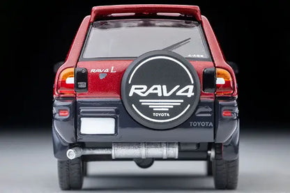 Tomica Limited Vintage Neo 1/64 LV-N354a Toyota RAV4L V 1995 Red & Grey - Damaged Box