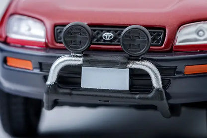 Tomica Limited Vintage Neo 1/64 LV-N354a Toyota RAV4L V 1995 Red & Grey - Damaged Box
