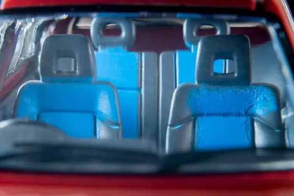 Tomica Limited Vintage Neo 1/64 LV-N354a Toyota RAV4L V 1995 Red & Grey - Damaged Box