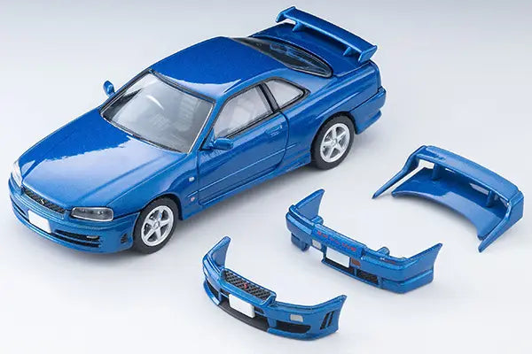 Tomica Limited Vintage Neo 1/64 LV-N353b Nissan Skyline 2Door Sports Coupe 25GT Turbo w/ Optional Parts Blue