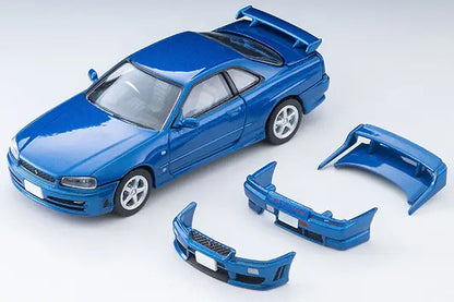 Tomica Limited Vintage Neo 1/64 LV-N353b Nissan Skyline 2Door Sports Coupe 25GT Turbo w/ Optional Parts Blue