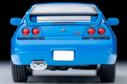 Tomica Limited Vintage Neo 1/64 LV-N308e Nissan Skyline GT-R V-spec LM Limited 1996 Blue - Damaged Box
