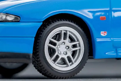 Tomica Limited Vintage Neo 1/64 LV-N308e Nissan Skyline GT-R V-spec LM Limited 1996 Blue - Damaged Box