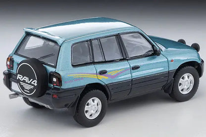 Tomica Limited Vintage Neo 1/64 LV-N354b Toyota RAV4L V 1995 Blue & Grey