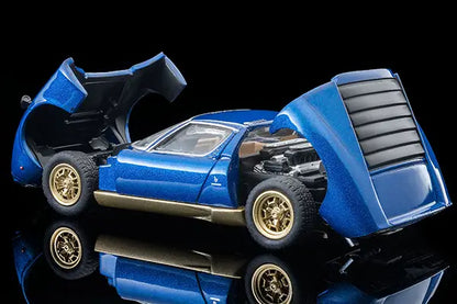 Tomica Limited Vintage 1/64 LV Lamborghini Miura SV Blue - 33654