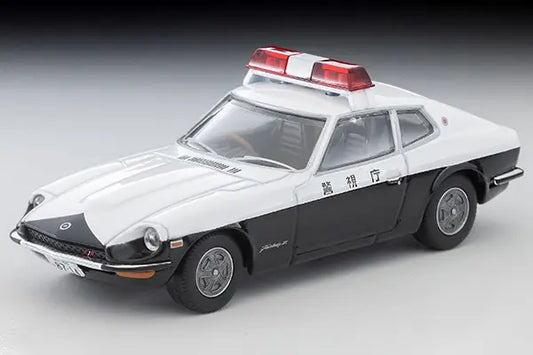 Tomica Limited Vintage Neo 1/64 Vol.5 Nissan Fairlady Z 2By2 Patrol Car White & Black - 33674