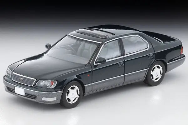 Tomica Limited Vintage Neo 1/64 LV-N356b Toyota Celsior 1997 Green & Grey