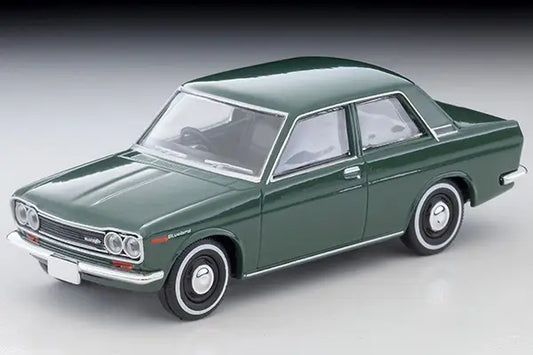Tomica Limited Vintage 1/64 LV-219a Datsun Bluebird 2 door Sedan Green 1970