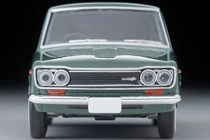 Tomica Limited Vintage 1/64 LV-219a Datsun Bluebird 2 door Sedan Green 1970