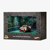 Hot Wheels Jurassic Park Jeep Wrangler & Dr. Ian Malcolm - SDCC 2023