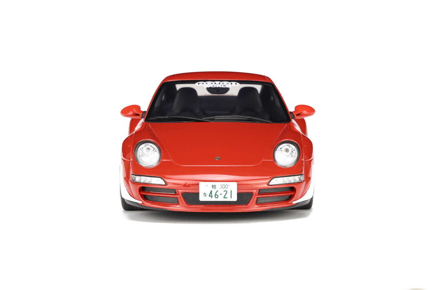 *SIGNED* 1/18 GT Spirit Porsche RWB AKA Phila Red (Resin Car Model)